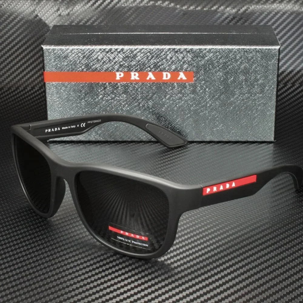 Prada Linea Rossa Black Men's Sunglasses! New w/ box!